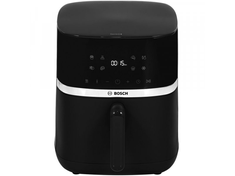 Bosch MAF462B0 аэрогриль 6.1 л с сенсорным управлением черный