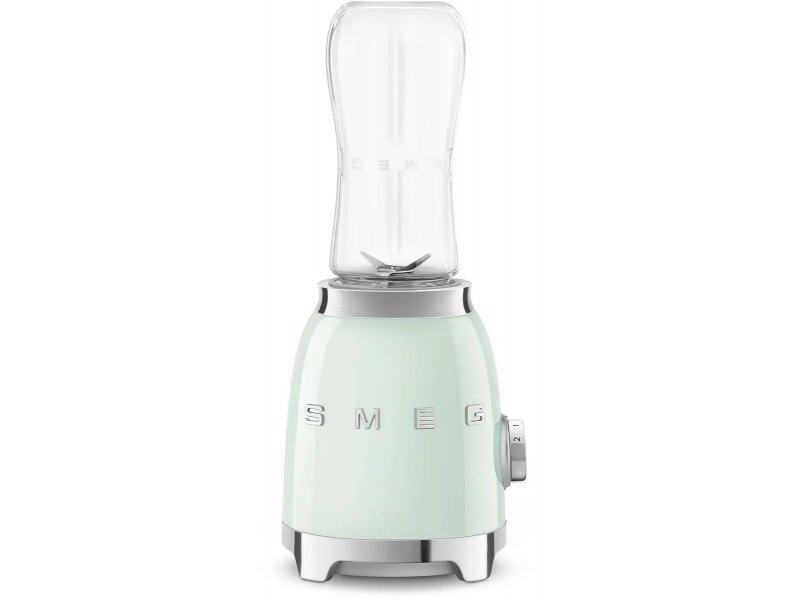Smeg PBF01PGEU зелёный стационарный блендер 600 мл вид спереди