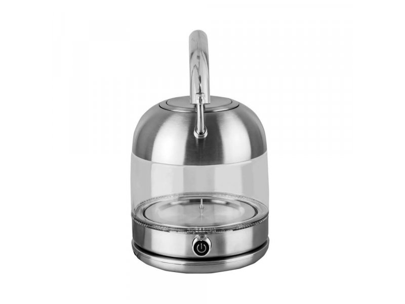 Endever Skyline KR-368G кнопка включения и металлический корпус вид спереди