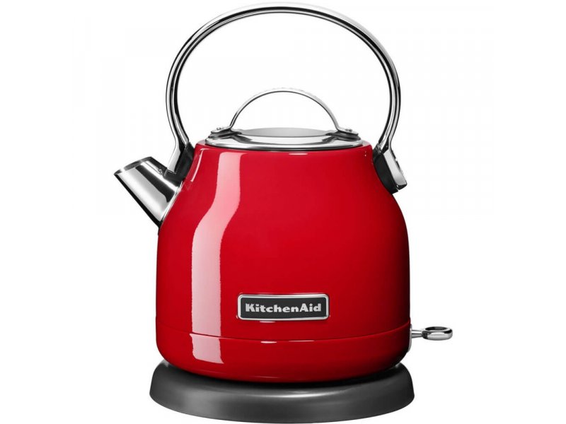 KitchenAid 5KEK1222EER красный чайник из нержавеющей стали вид спереди