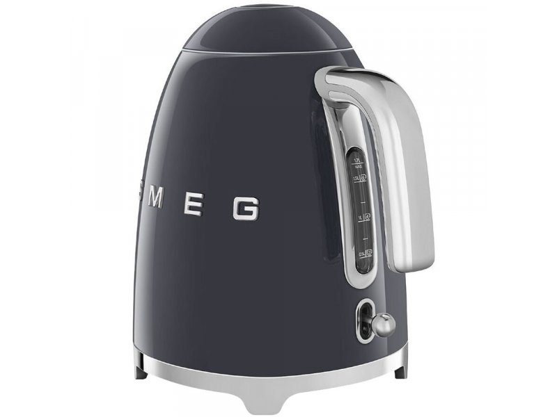 Smeg KLF03GREU боковой профиль — шкала воды, кнопки управления и полный вид