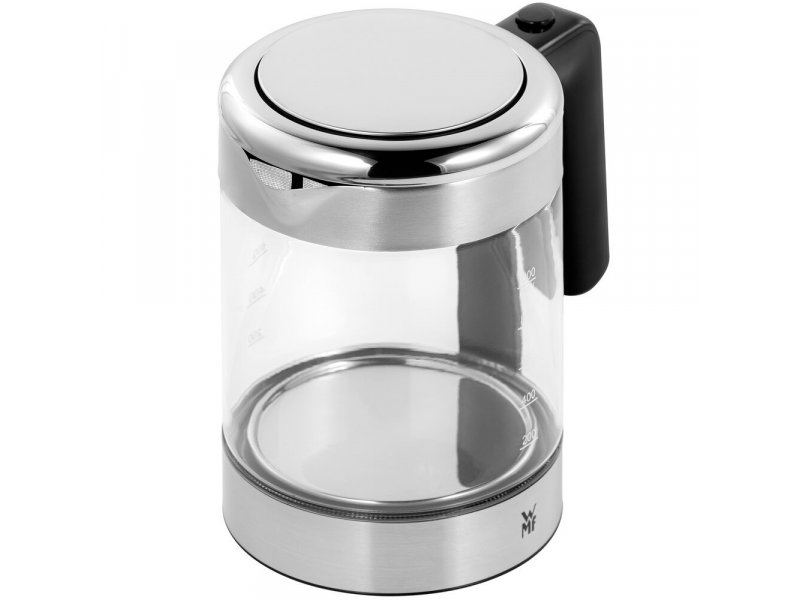 WMF KitchenMinis Glass Steel 0413190711 чайник 1 л нержавеющая сталь стекло чёрный