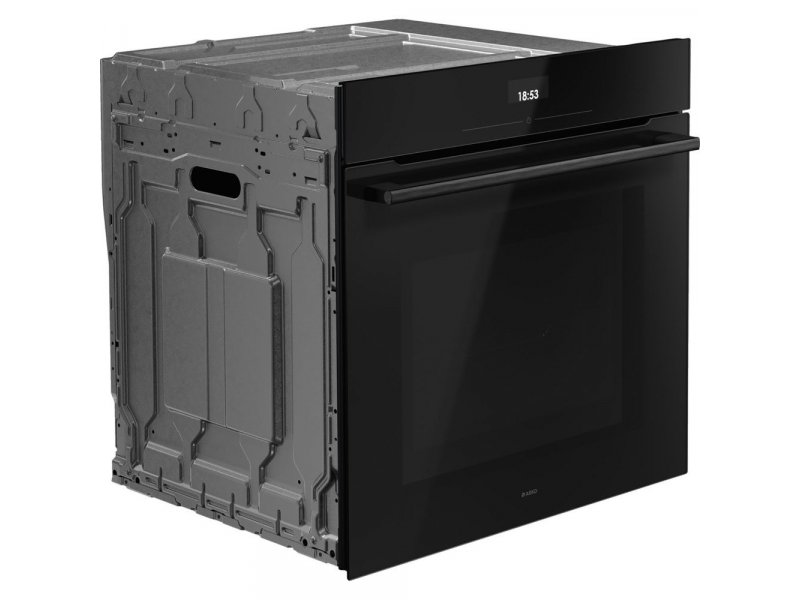 Asko OCM26BGH &mdash; боковой профиль встраиваемого шкафа, монтажные крепления и конструкция