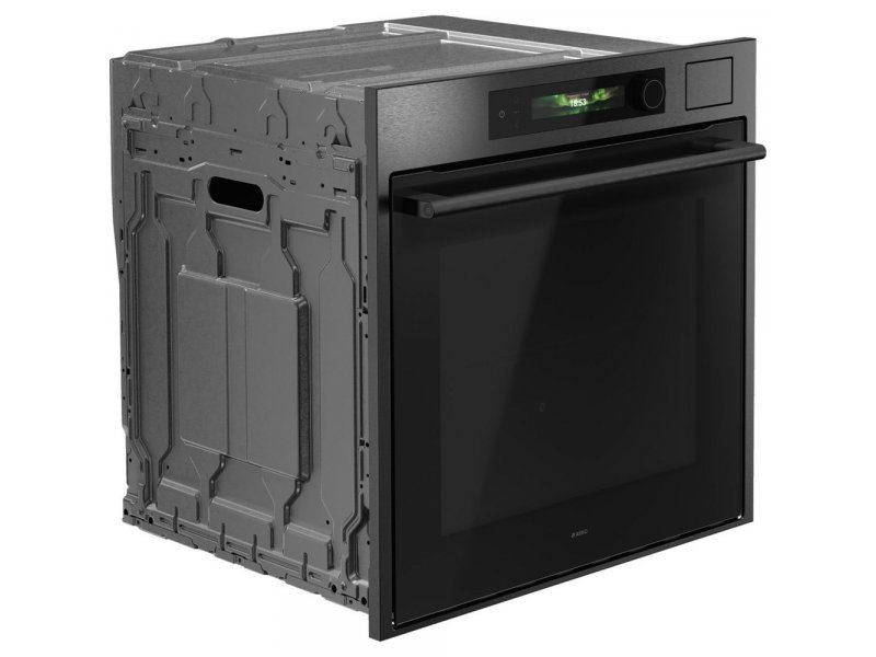 Asko OCS66BSH боковой профиль — встроенная установка в кухонный гарнитур, металлические крепления