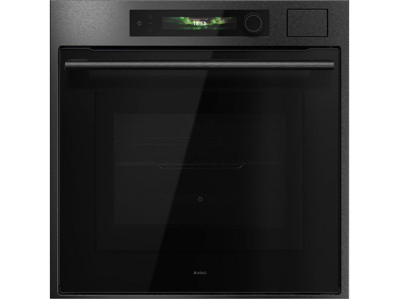 Asko OCSM66BSH духовой шкаф чёрная сталь панель управления TFT-дисплей