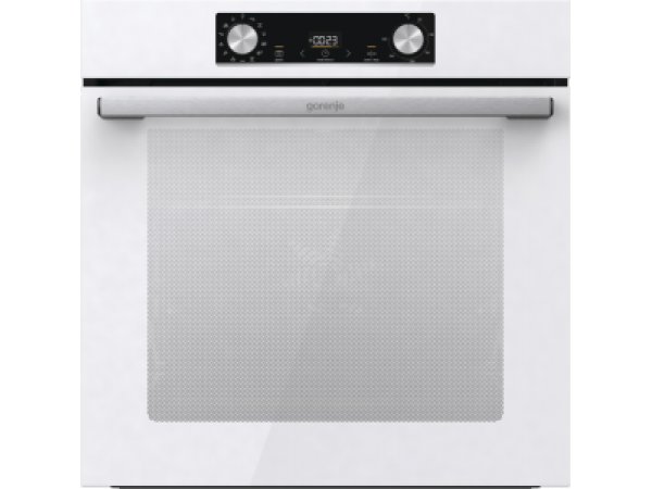 Gorenje BOS6737E06WG белый встраиваемый духовой шкаф фронтальный вид