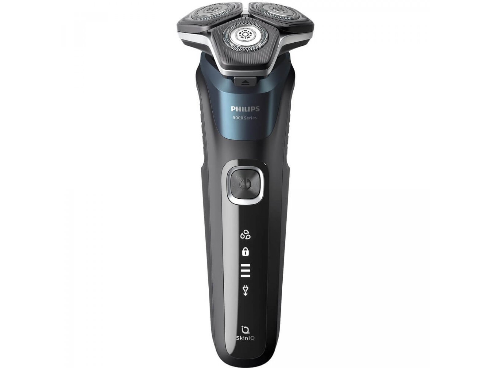 Philips S5889/11 &mdash; роторная бритва серии 5000 Series с тремя головками SH71 и панелью управления SkinIQ