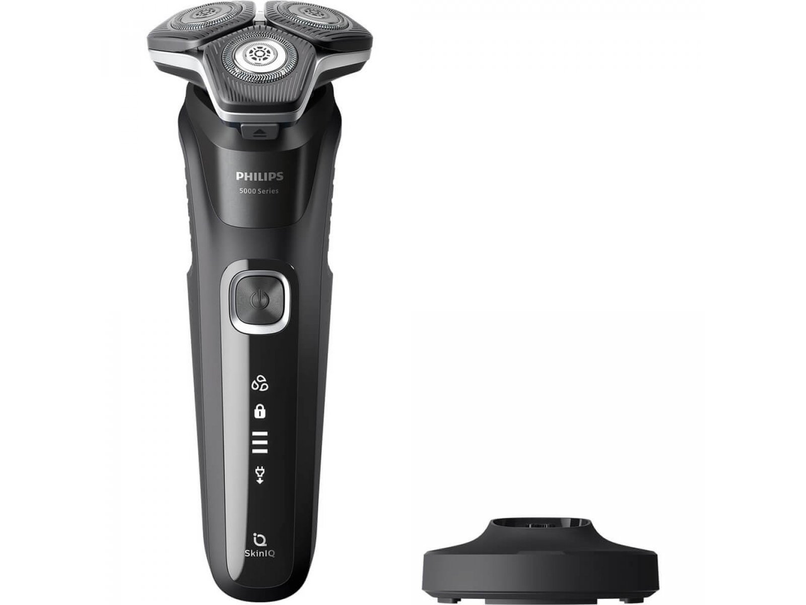Philips S5898/25 полный комплект с зарядной подставкой чёрного цвета