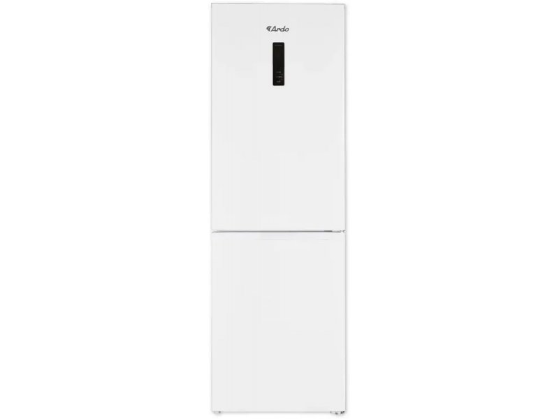Ardo RMA460342EW2 белый двухкамерный холодильник с внешним дисплеем — вид спереди