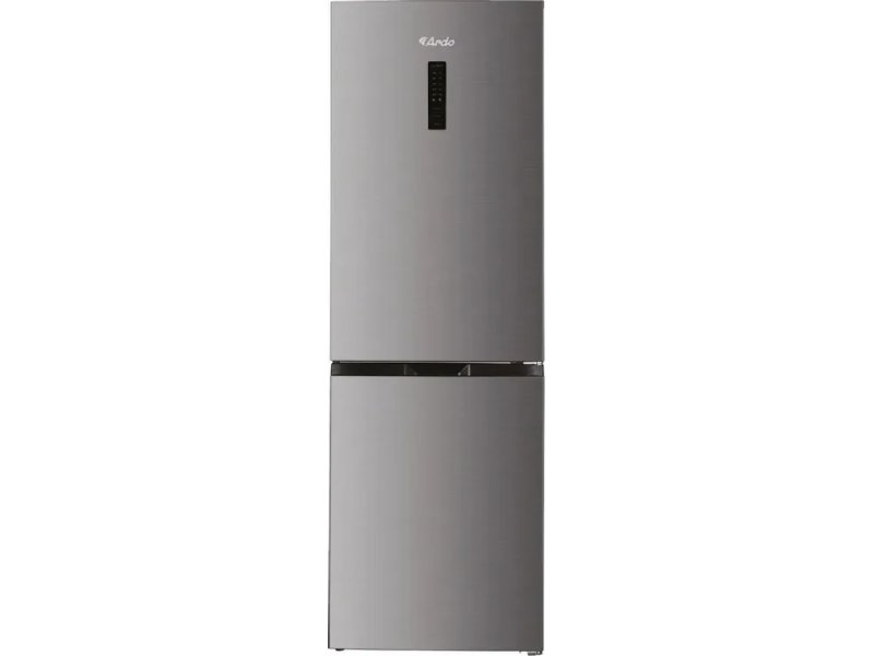 Ardo RMA460342EX2 серебристый двухкамерный холодильник с нижней морозилкой и внешним дисплеем управления