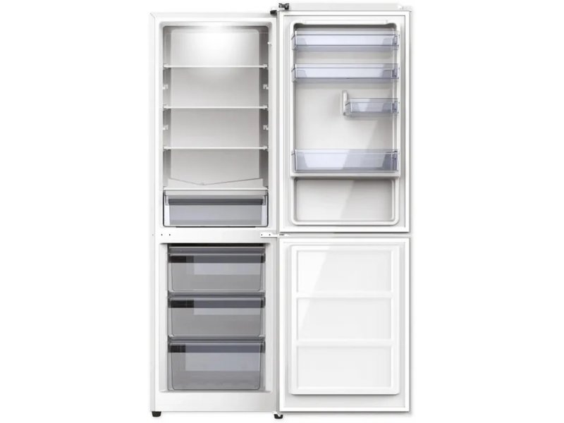 Ardo RTH360296W2 внутреннее устройство обеих камер с полками и ящиками