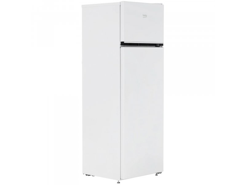 Beko B1RDSK280W боковой вид профиль холодильника глубина корпуса 60 см