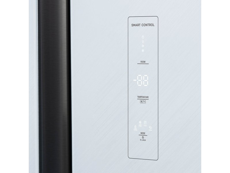 Бирюса SBS 541 TWG панель управления Smart Control сенсорный дисплей температуры