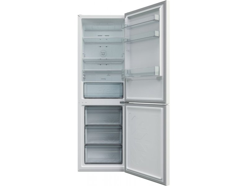 Candy CCRN 6180W пустые полки и ящики морозилки, структура внутреннего пространства