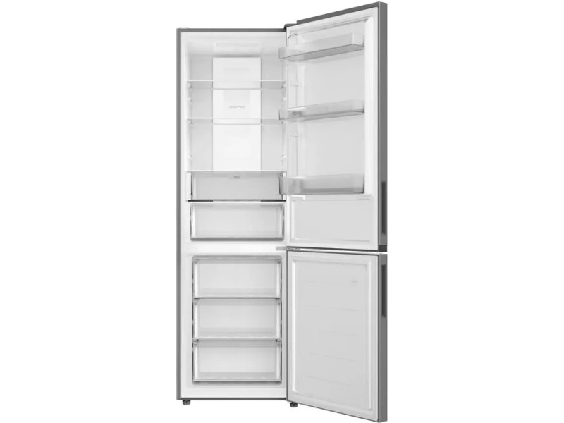 Candy CFN6185SDC открытые двери полки из закалённого стекла и ящики морозильной камеры