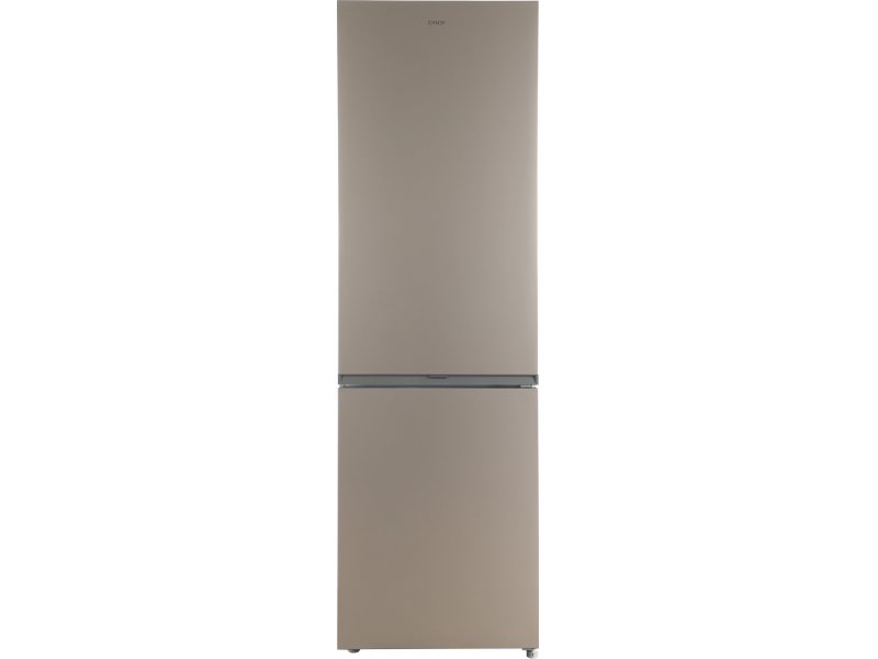 Candy CFN6200G золотистый двухкамерный холодильник вид спереди