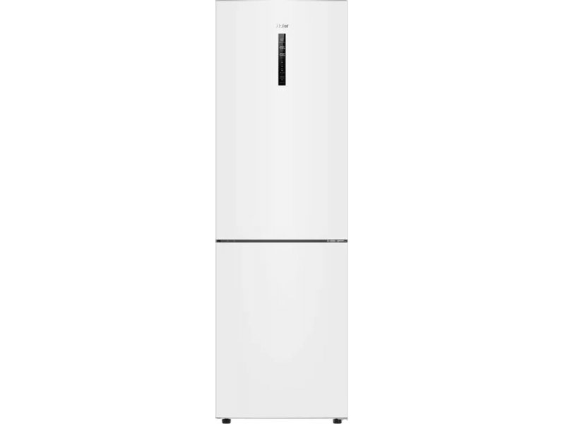 Haier C4F637CWRGU1 белый двухкамерный холодильник, вид спереди