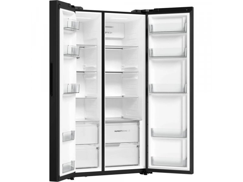 Haier HRF-600DB7RU отделения для овощей, полки для бутылок, система хранения