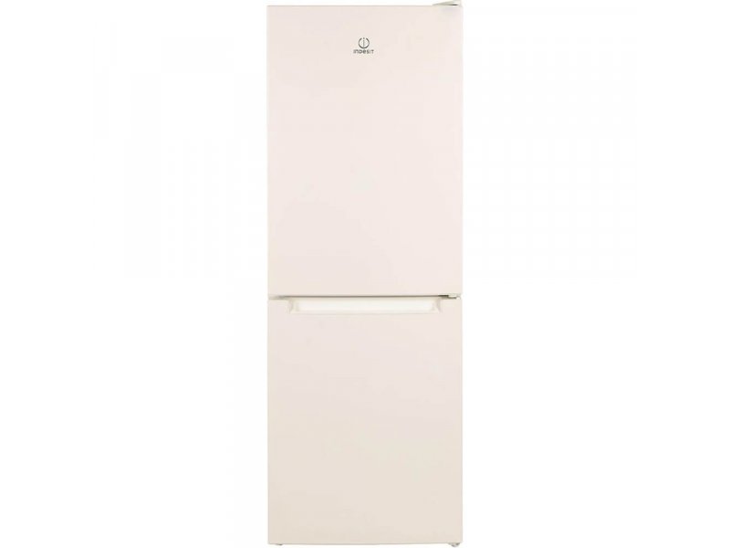 Indesit DS 3160 E бежевый двухкамерный холодильник вид спереди