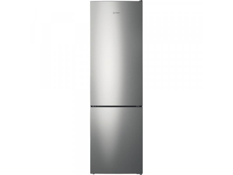 Indesit ITR 4200 S серебристый двухкамерный холодильник 325 л вид спереди