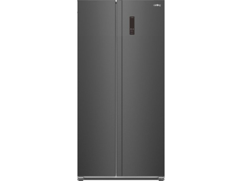 Korting KNFS 94099 XN PI нержавеющая сталь вид спереди Side-by-Side 683 л