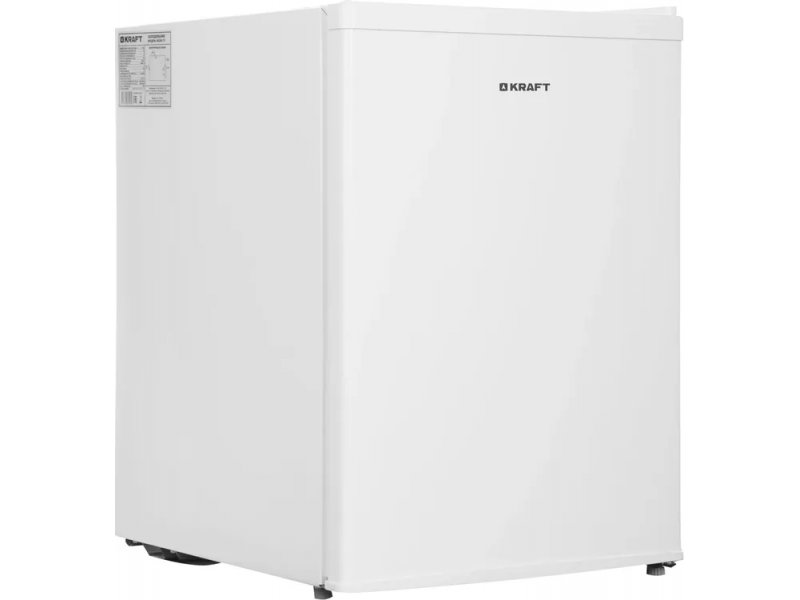 Kraft BC 75 вид сбоку с боковой панелью и этикеткой технических данных