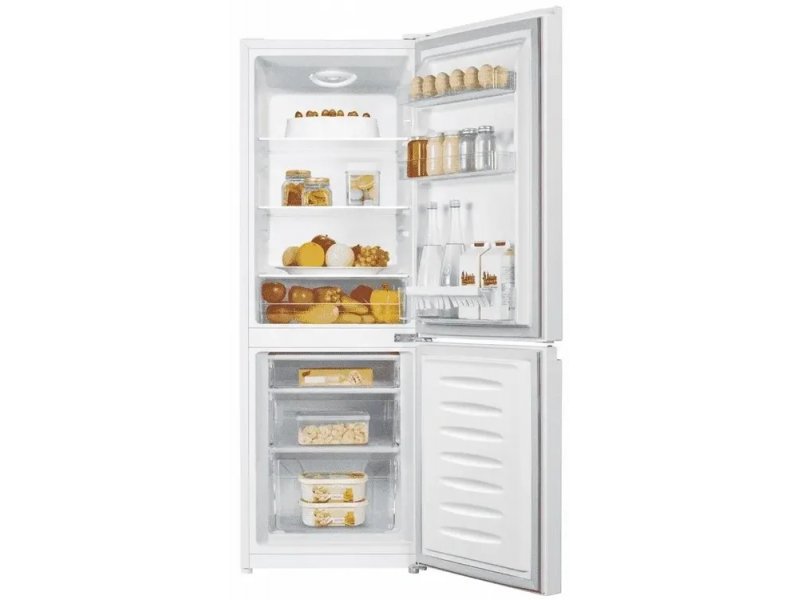 Kraft KF-DC190W с продуктами демонстрация организации пространства обеих камер