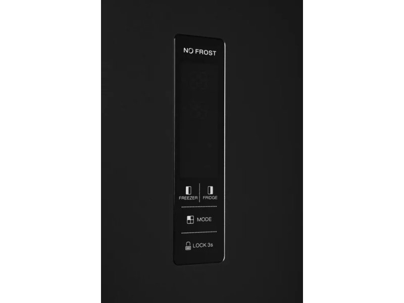 Kraft KF-MS5701DI сенсорная панель управления с кнопками FREEZER, FRIDGE, MODE, LOCK и надписью NO FROST