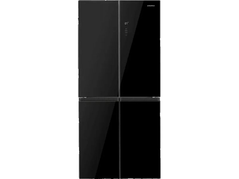 Maunfeld MFF190NFB01 черный глянцевый корпус Cross Door вид спереди