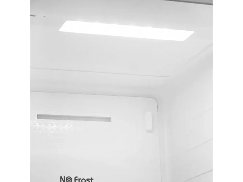 Maunfeld MFF191NFPW морозильная камера с LED-освещением и полками No Frost