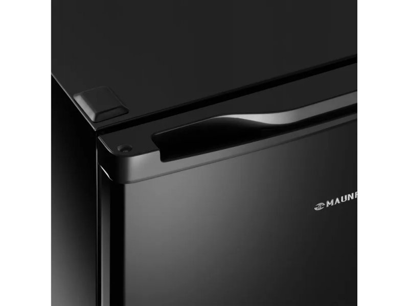 Maunfeld MFF50B деталь верхней части чёрный корпус металлическая отделка логотип Maunfeld