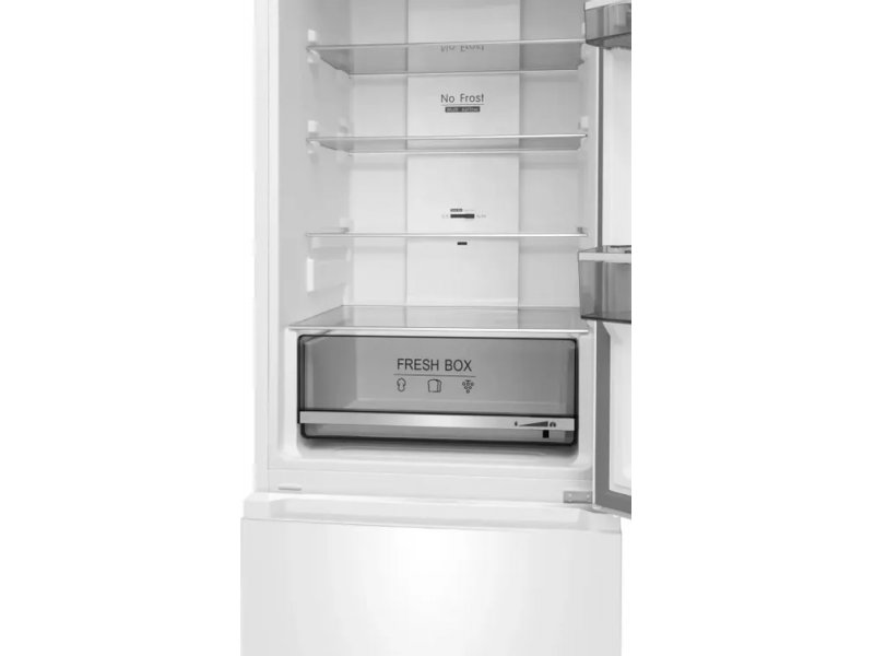Meferi Ultra MFR200 внутри холодильная камера полки No Frost ящик Fresh Box отсутствие инея на стенках