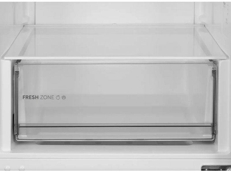 Midea MDRB457FGF01ID белый вид сбоку глубина 57 см установка на кухне