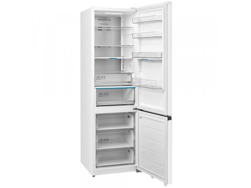 Midea MDRB601MME01 внутренняя организация холодильной камеры 321 л полки и ящики