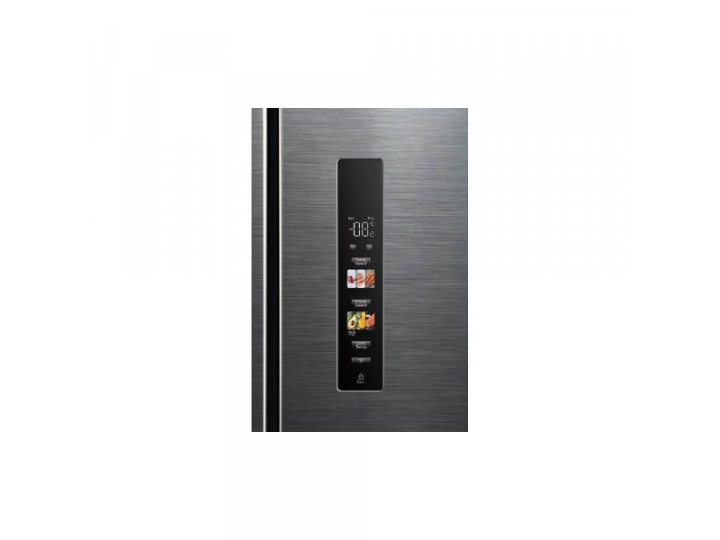 Midea MDRF692MIE46 — панель управления с сенсорным дисплеем, иконки функций и режимов