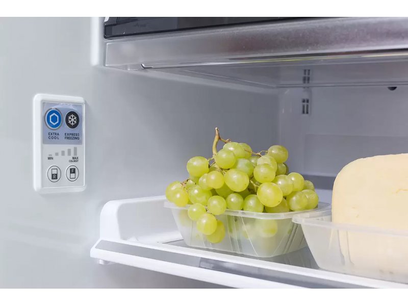 Sharp SJ-XE59PMBE сенсорная панель управления с кнопками Extra Cool и Express Freezing