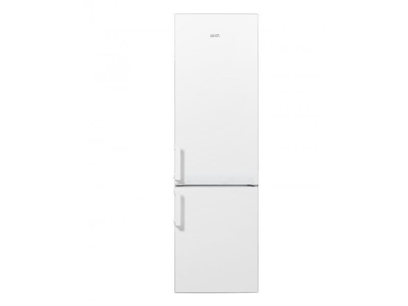 Stinol SDK 4180S W белый двухкамерный холодильник 200 см вид спереди