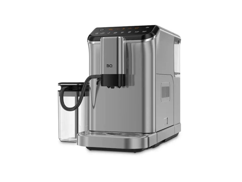 BQ CM6000 нержавеющая сталь — автоматическая кофемашина с сенсорной панелью и съёмным резервуаром для воды
