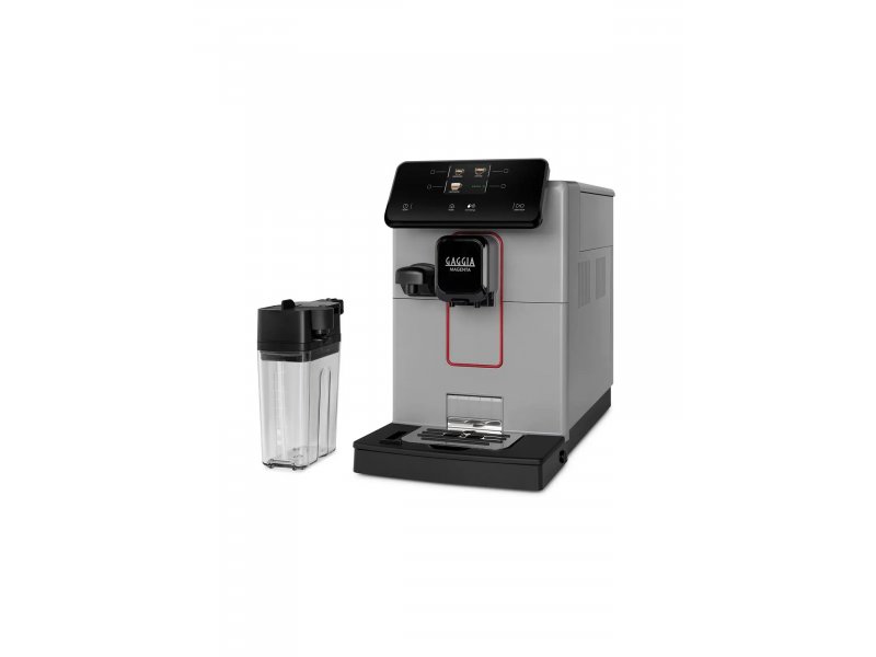 Gaggia EG6603/40 серый - автоматическая кофемашина с контейнером для молока, вид спереди