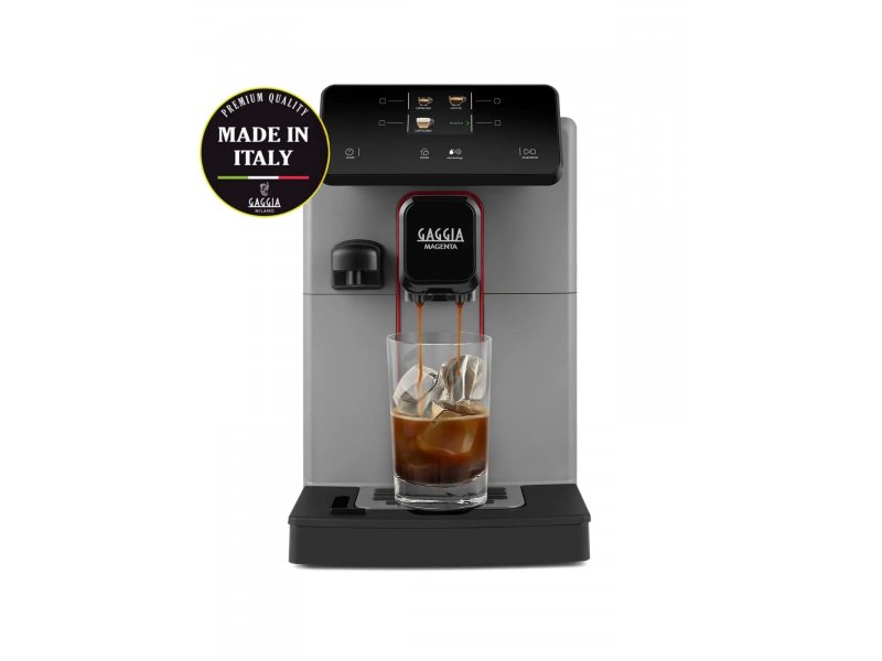 Gaggia EG6603/40 Magenta — стакан готового кофе на подставке, сенсорный дисплей, знак Made in Italy