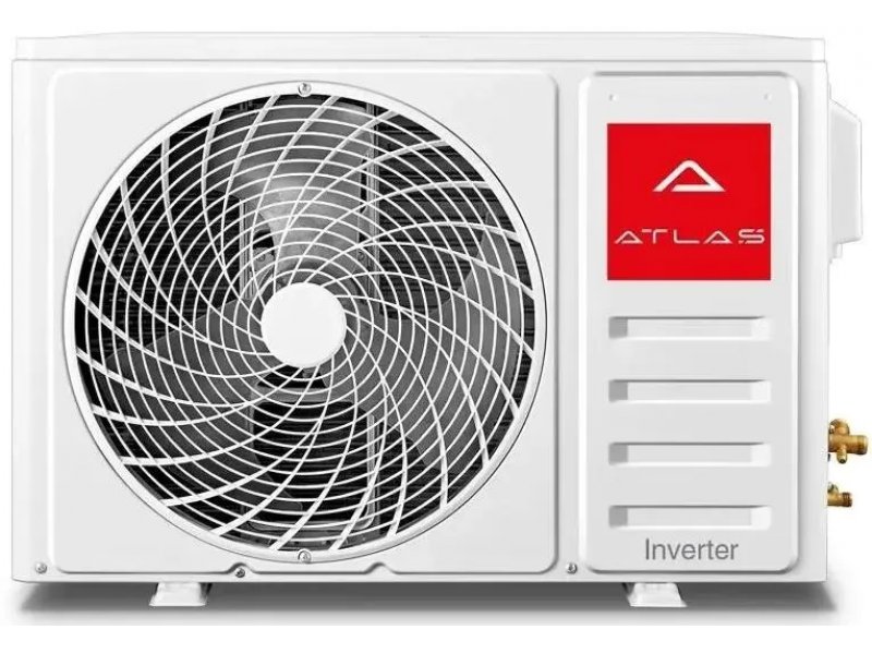 Atlas ATI-ZS09B наружный блок вентилятор медные трубки логотип инвертор технология
