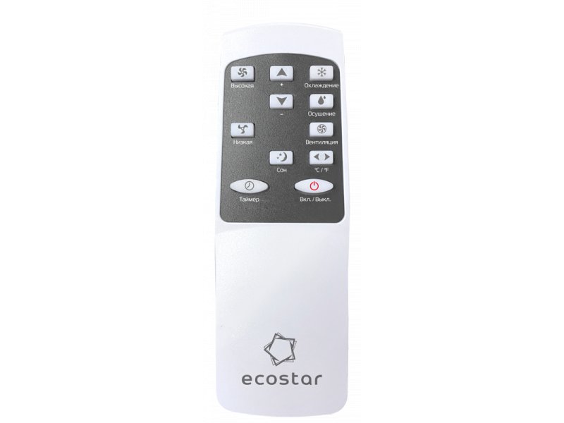 Ecostar Desire KV-DS09CH-E пульт дистанционного управления настройка температуры режимов вентиляции осушения