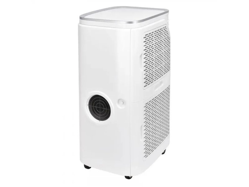 Electrolux EACM-20 JK/N3 вид сбоку — решётки воздухообмена и круглый патрубок вывода горячего воздуха
