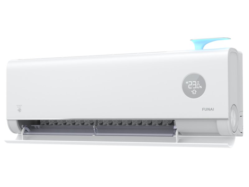 Funai Soyokaze Inverter RAC-I-SZ35HP.D01 раскрытая передняя панель воздухозаборные жалюзи внутренняя конструкция