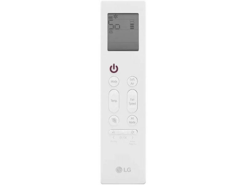 LG Deluxe Pro H09S1D — открытая решётка внутреннего блока с фильтрами и вентиляционными щелями