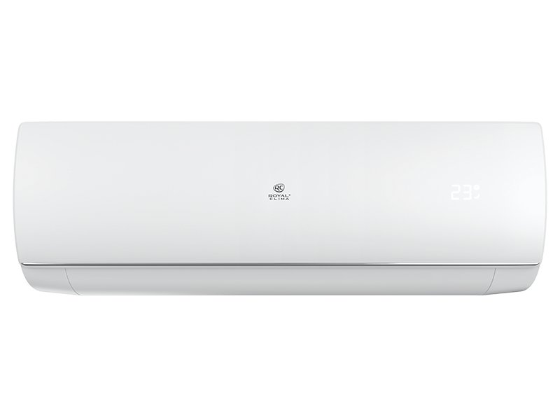 Royal Clima Pandora RC-PDC70HN внутренний блок вид спереди, закрытые жалюзи
