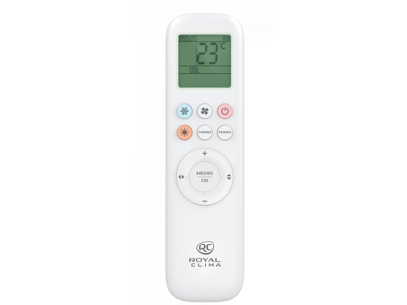 Royal Clima RC-RND28HN пульт ДУ с LED-дисплеем кнопки режимов управления