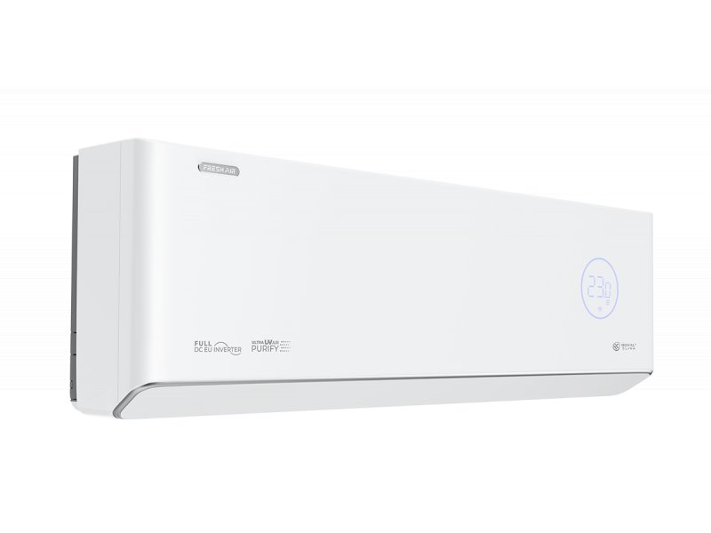 Royal Clima RCI-RF40HN вид сбоку боковой профиль внутреннего блока тонкий корпус