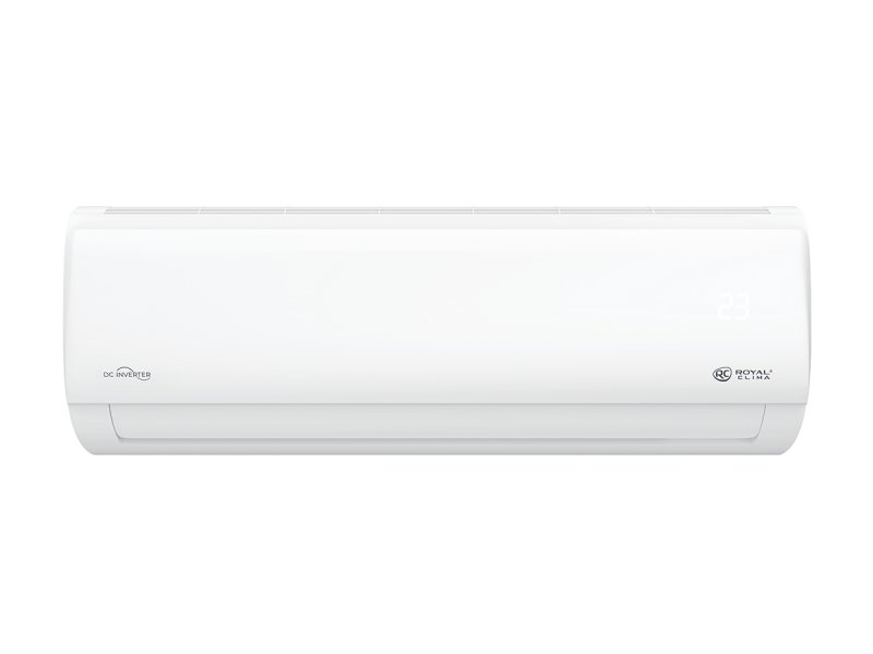 Royal Clima RCI-TWL28HN внутренний блок сплит-системы — вид спереди, белый корпус