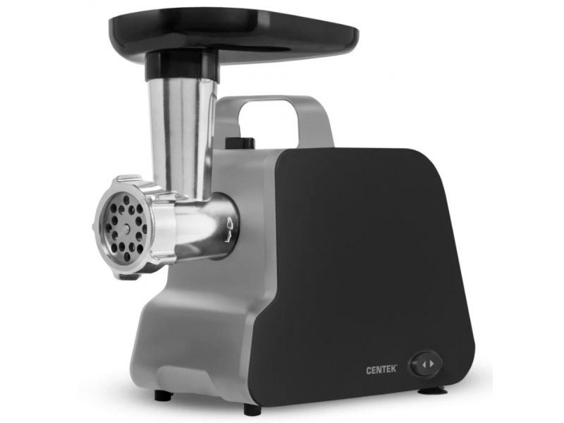Centek CT-1603 электрическая мясорубка черная общий вид